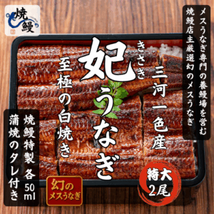 妃うなぎ　２尾
